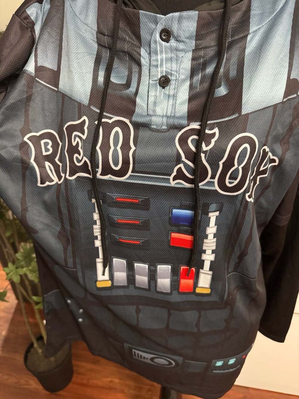 Boston Red Sox Star Wars Sith Theme Night Promo Jersey Hoodie